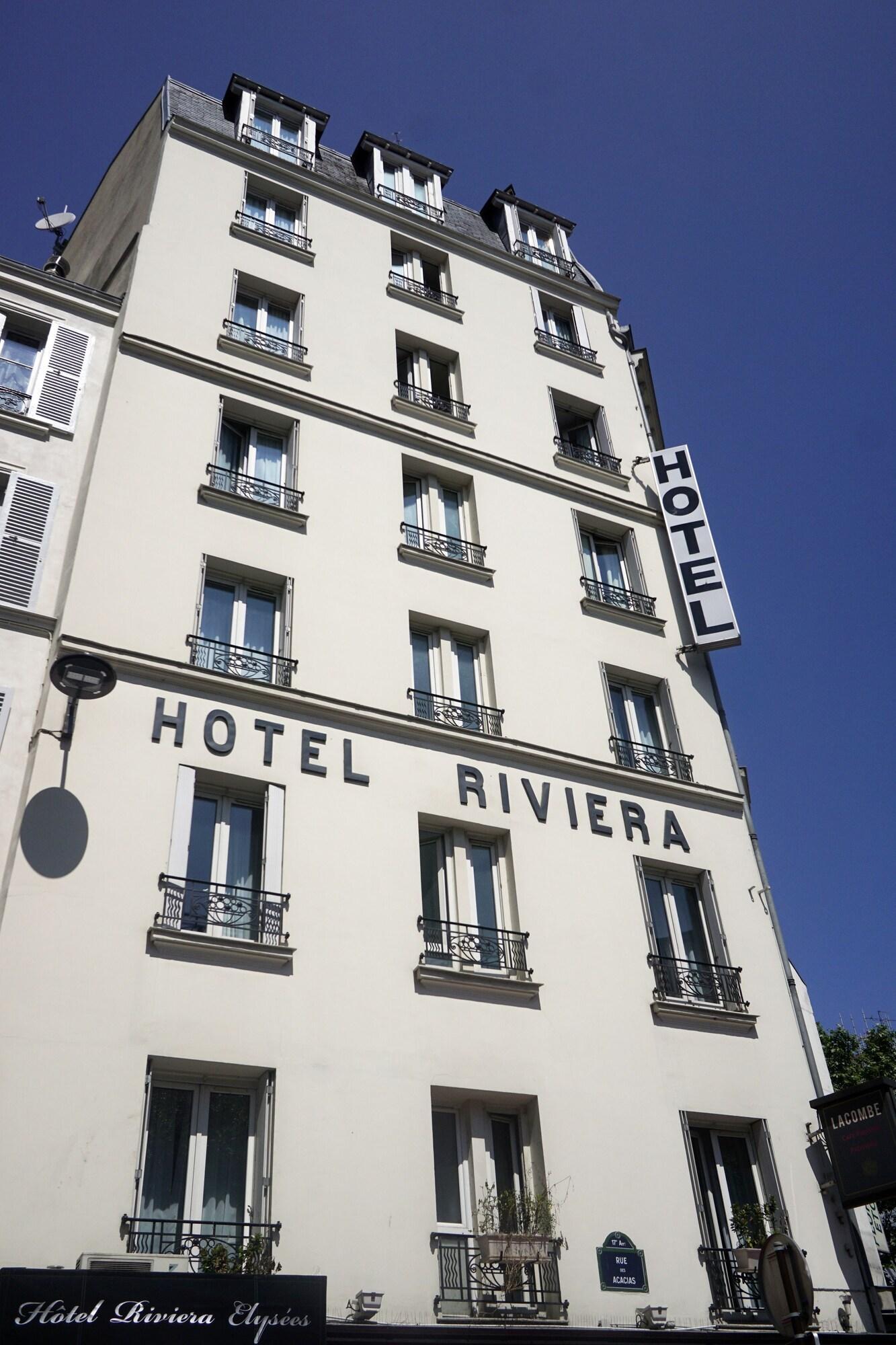 Hotel Riviera Elysees Париж Экстерьер фото